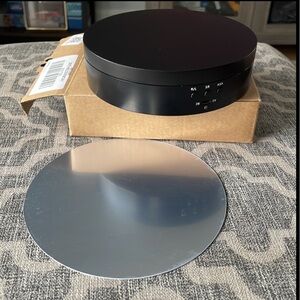 {SHEIN} Motorized Rotating Turntable for Photography Products Display